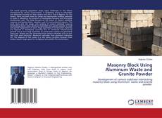 Couverture de Masonry Block Using Aluminum Waste and Granite Powder