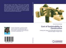 Copertina di Cost of Sustainability in Constrcution