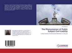 Buchcover von The Phenomenon of Public Subject Civil Liability