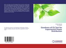 Buchcover von Goodness of Fit Test for Exponential Power Distribution