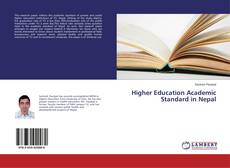 Buchcover von Higher Education Academic Standard in Nepal