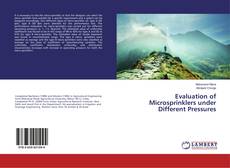 Buchcover von Evaluation of Microsprinklers under Different Pressures