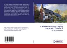 Copertina di A Short History of English Literature, Volume 2