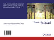 Copertina di Victorian Literature and Social Control