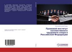 Copertina di Правовой институт коллективного трудового спора в Российской Федерации