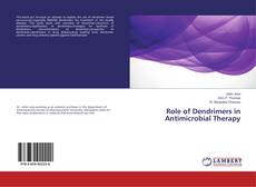 Buchcover von Role of Dendrimers in Antimicrobial Therapy
