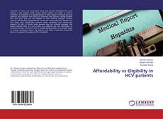 Couverture de Affordability vs Eligibility in HCV patients