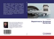 Buchcover von Вероятность Энтропия Качество