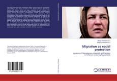 Buchcover von Migration as social protection