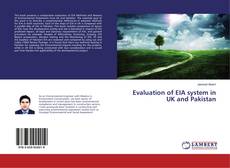 Buchcover von Evaluation of EIA system in UK and Pakistan