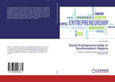 Buchcover von Social Entrepreneurship in Southwestern Nigeria