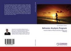 Copertina di Behavior Analysis Program