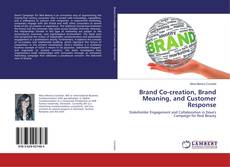 Copertina di Brand Co-creation, Brand Meaning, and Customer Response