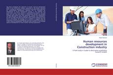 Buchcover von Human resources development in Construction industry