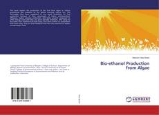 Buchcover von Bio-ethanol Production from Algae
