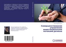 Buchcover von Совершенствование управления инвестиционными потоками региона