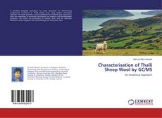 Buchcover von Characterisation of Thalli Sheep Wool by GC/MS