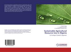 Buchcover von Sustainable Agricultural Resource Use in Nigeria