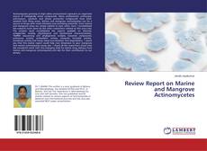 Capa do livro de Review Report on Marine and Mangrove Actinomycetes 