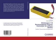 Buchcover von Electrospun 1-D Nanocomposite Polymer Electrolyte for Lithium Battery