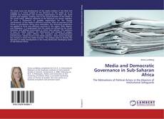 Copertina di Media and Democratic Governance in Sub-Saharan Africa