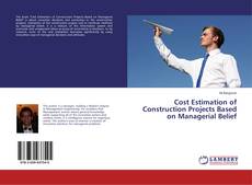 Copertina di Cost Estimation of Construction Projects Based on Managerial Belief
