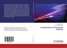 Copertina di Introduction to fractional calculus