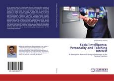 Copertina di Social Intelligence, Personality and Teaching Interest