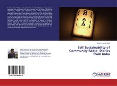 Buchcover von Self Sustainability of Community Radio: Stories from India