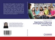 Copertina di Negotiation of Meaning and English Teaching and Learning Tasks