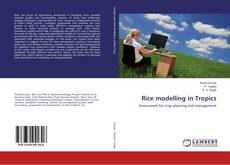 Copertina di Rice modelling in Tropics