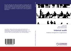 Capa do livro de Internal audit 