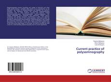 Buchcover von Current practice of polysomnography