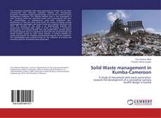 Copertina di Solid Waste management in Kumba-Cameroon