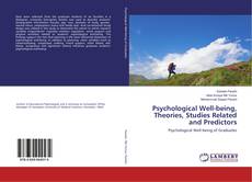 Copertina di Psychological Well-being, Theories, Studies Related and Predictors