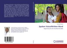 Copertina di Spoken Voice/Written Word