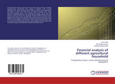 Buchcover von Financial analysis of different agricultural household