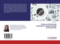 Copertina di Factors Influencing Individual’s Sleep Quality and Quantity