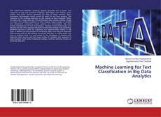 Buchcover von Machine Learning for Text Classification in Big Data Analytics