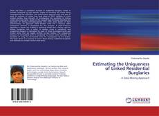 Copertina di Estimating the Uniqueness of Linked Residential Burglaries