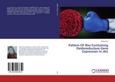 Copertina di Pattern Of Ww-Containing Oxidoreductase Gene Expression In ALL