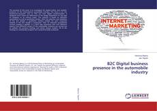 Buchcover von B2C Digital business presence in the automobile industry