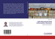 Buchcover von Sub-document level Information Retrieval