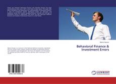 Buchcover von Behavioral Finance & Investment Errors