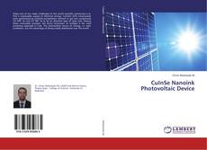 Buchcover von CuInSe Nanoink Photovoltaic Device