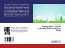 Copertina di Willingness to pay for carbon-labeled products in Egypt