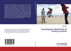 Buchcover von Psychological Well-being of working women