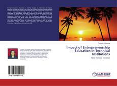 Couverture de Impact of Entrepreneurship Education in Technical Institutions
