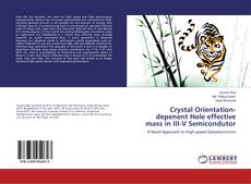 Buchcover von Crystal Orientation-depenent Hole effective mass in III-V Semicondutor