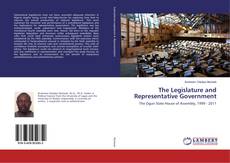 Buchcover von The Legislature and Representative Government